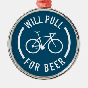 Wird für Bierradeln ziehen Ornament Aus Metall