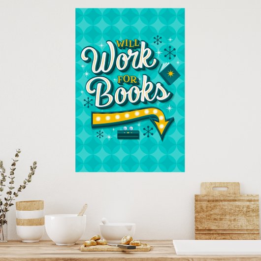 Wird für das Books Poster (24x36) funktionieren (Küche)