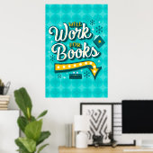 Wird für das Books Poster (24x36) funktionieren (Heimbüro)