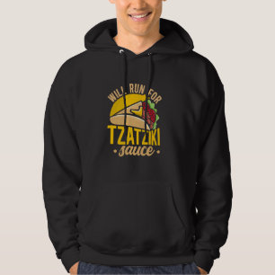 Wird für die mediterrane Küche von Tzatziki Sauce  Hoodie