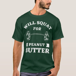 Wird für Erdnussbutter-Aesthetic 70er-Musik squatt T-Shirt