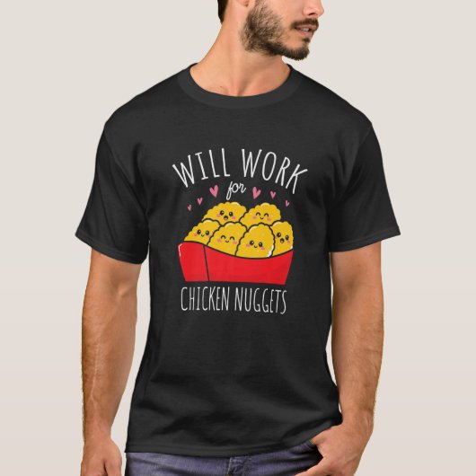 Wird für Nuggets Nuggies Feinschmecker Nug L T-Shirt (Vorderseite)