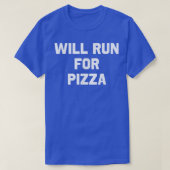 Wird für Pizzafunny Running T-Shirt Spaß 36105978 (Design vorne)