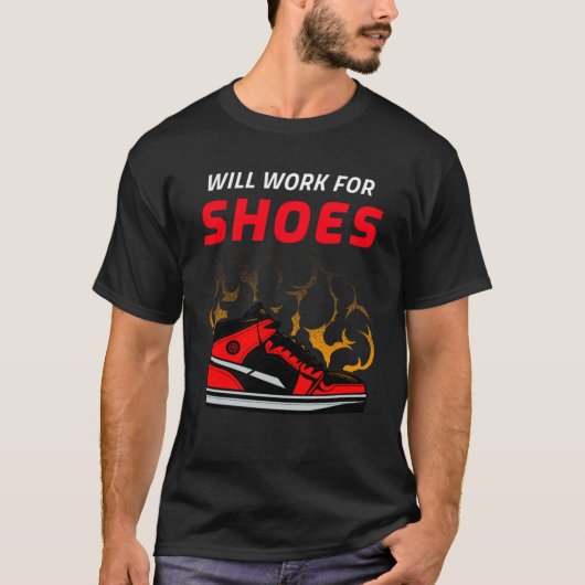 Wird für Schuhschuh oder Sneaker Addict verwendet T-Shirt (Vorderseite)
