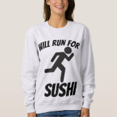 WIRD FÜR SUSHI, Funny T - Shirt laufen (Vorderseite)
