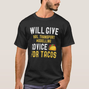 wird für Taco eine Modellberatung für den Schienen T-Shirt