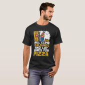 Wird Gebäude klettern und Wiesen für Pizzaelemente T-Shirt (Vorne ganz)