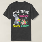 Wird Grumpy für Ostern Candy Funny Familie Gi T-Shirt (Design vorne)