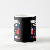 wird Handelsminister für Feuerwehrleute 4. Juli Kaffeetasse (Mittel)