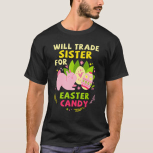 Wird Handelsminister Ostern Candy Funny Ostern Da T-Shirt