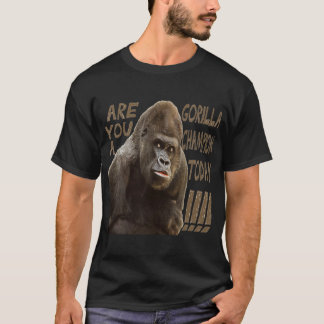 wird heute Gorilla-Champion!!!!!!! T-Shirt