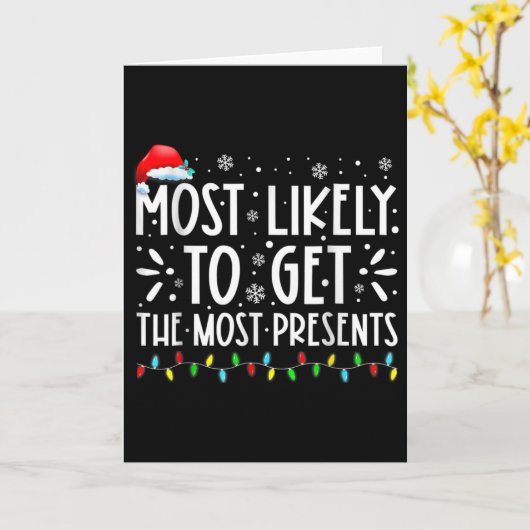 Wird höchstwahrscheinlich die meisten Geschenke de Karte (Gelbe Blume)