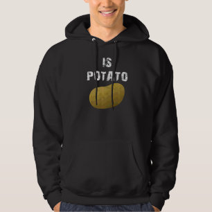 Wird Kartoffel wie im späten Nachtfernsehen gesehe Hoodie