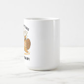 Wird keine Rekorde aufstellen – Faultier- und Schn Kaffeetasse (Mittel)