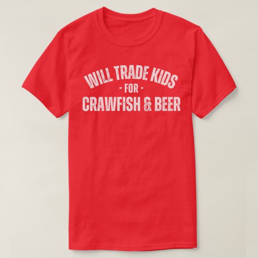 Wird Kids für Crawfish und Bier Funny Crawfi T-Shirt (Design vorne)
