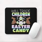 Wird Kinder für Oster Süßigkeiten tauschen Süße El Mousepad (Mit Mouse)