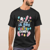 Wird Lil Brother gegen Osterbrunnen Funny Lil taus T-Shirt (Vorderseite)