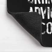 Wird lustige Skitipps für Tacos geben Lustiger Ski Mousepad (Ecke)