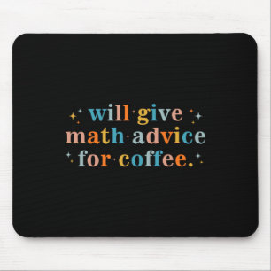 Wird Mathe-Tipps gegen Kaffee geben Mathematik zur Mousepad