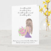 Wird meine Bridesmaid sein? Karte (Gelbe Blume)