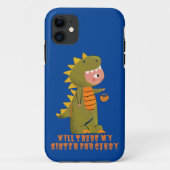 WIRD MEINE SCHWESTER FÜR CANDY lustigen halloween Case-Mate iPhone Hülle (Rückseite)