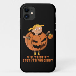 WIRD MEINEN BRUDER FÜR CANDY lustigen Halloween HA Case-Mate iPhone Hülle
