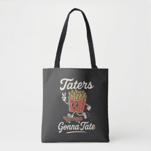 Wird Mit Pommes Frites Witziges Kartoffel-Pun Grap Tasche