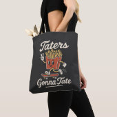 Wird Mit Pommes Frites Witziges Kartoffel-Pun Grap Tasche (Von Nahem)