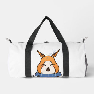 Wird morgen trainieren Lustiger Fuchs Fitnessstudi Duffle Bag