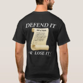 wird nicht verletzt, wenn die Grundrechtecharta ve T-Shirt (Rückseite)