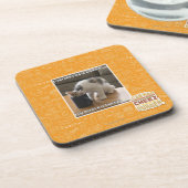 Wird nicht zum Koffein gewöhnt Getränkeuntersetzer (Linke Seite)