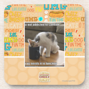 Wird nicht zum Koffein gewöhnt Getränkeuntersetzer