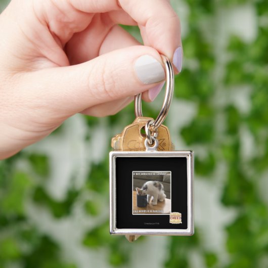 Wird nicht zum Koffein gewöhnt Schlüsselanhänger (Hand)