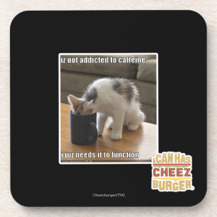 Wird nicht zum Koffein gewöhnt Untersetzer