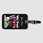 Wird Papa für Ostereier tauschen Gepäckanhänger (Vorderseite (Horizontal))