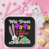 Wird Papa für Ostereier tauschen Pappteller (Party)