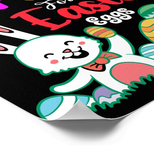 Wird Papa für Ostereier tauschen Poster (Ecke)