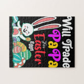 Wird Papa für Ostereier tauschen Puzzle (Horizontal)