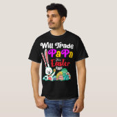 Wird Papa für Ostereier tauschen T-Shirt (Vorne ganz)