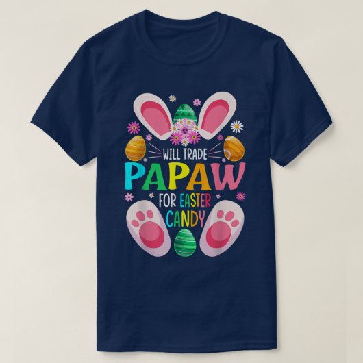 Wird Papa für Osterjungen Mädchen 2391 tauschen T-Shirt (Design vorne)