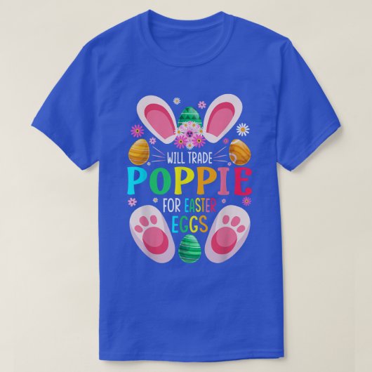 Wird Poppie für Ostereier Candy Boys Girls handeln T-Shirt (Design vorne)