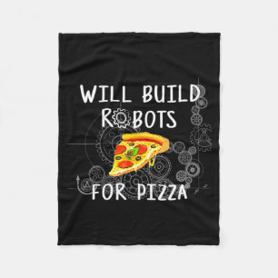 Wird Roboter für Zza Funny Robotics bauen Fleecedecke