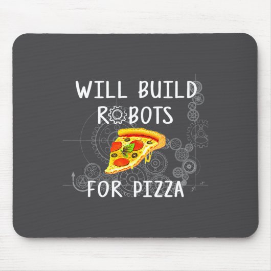 Wird Roboter für Zza Funny Robotics bauen Mousepad (Vorne)