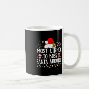 Wird Santa am wahrscheinlichsten herumkommandieren Kaffeetasse