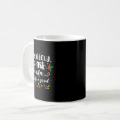Wird Santa wahrscheinlich bitten, gute Familie Chr Kaffeetasse (Vorderseite Links)