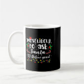 Wird Santa wahrscheinlich bitten, gute Familie Chr Kaffeetasse (Links)