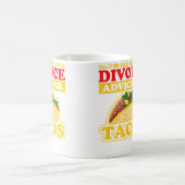 Wird Scheidungstipps für Tacos Geschiedene Trennun Kaffeetasse (Mittel)