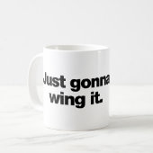 Wird schon irgendwie klappen kaffeetasse (Vorderseite Links)