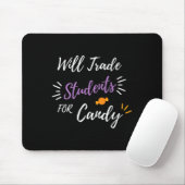 Wird Schüler gegen Candy Funny Halloween Teac taus Mousepad (Mit Mouse)