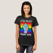 wird schwul und wird Trans Kids LGBTQ schützen T-Shirt (Vorne ganz)